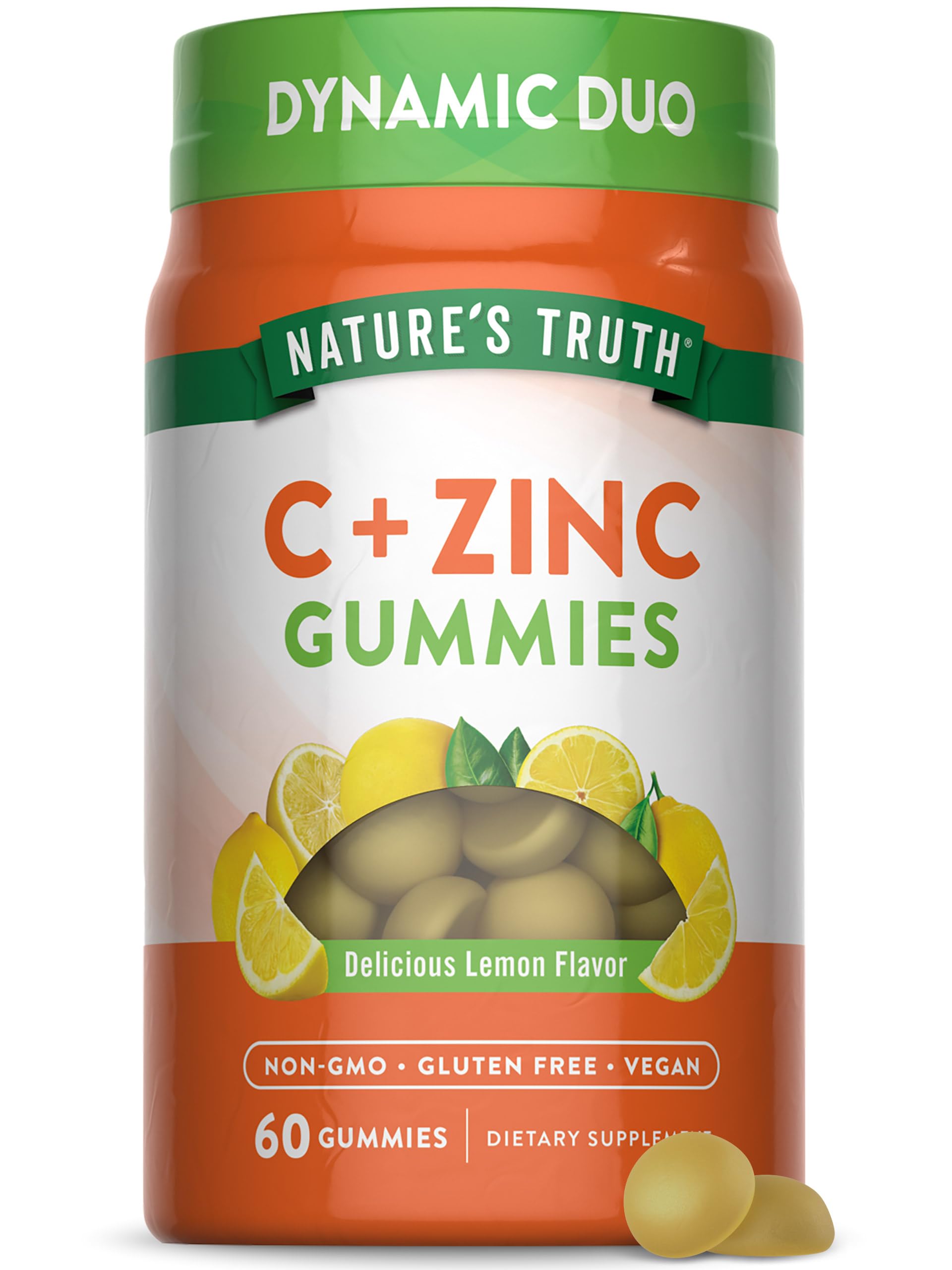Amazon.com: Nature's Truth Vitamin C Gummies with Zinc for Adults